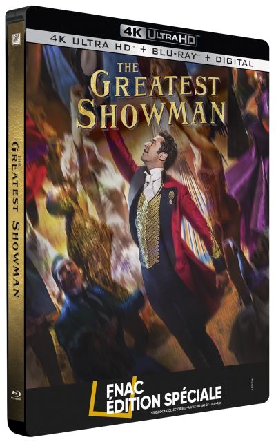 The Greatest Showman steelbook 4k