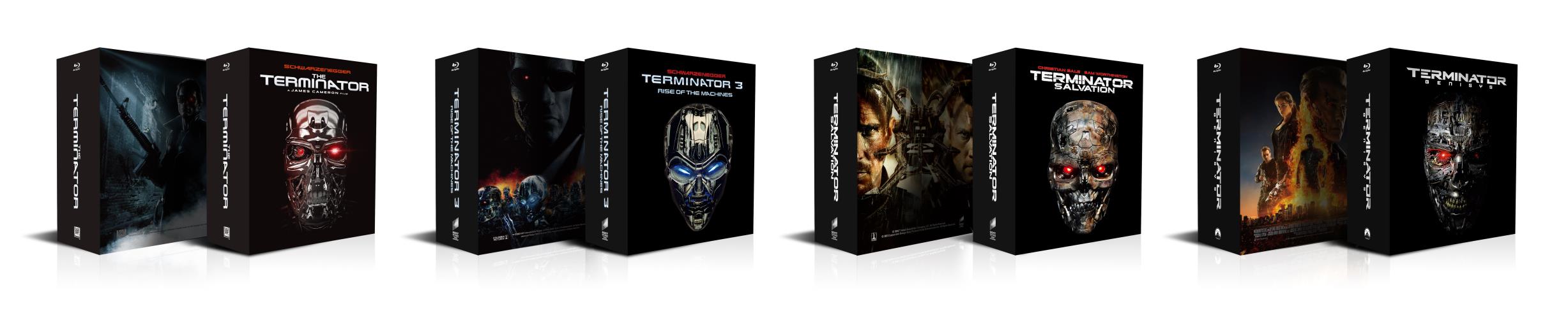 Terminator T1 Boxset steelbook HDzeta