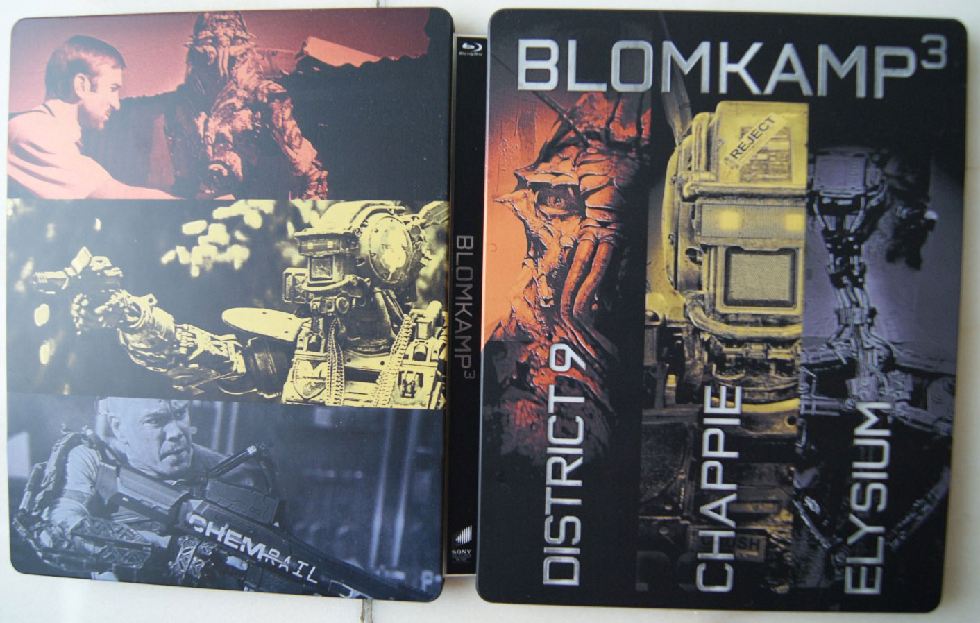 Blomkamp³-steelbook