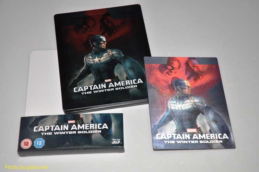 Captain America 2 Le Soldat de l’Hiver  steelbook zavvi