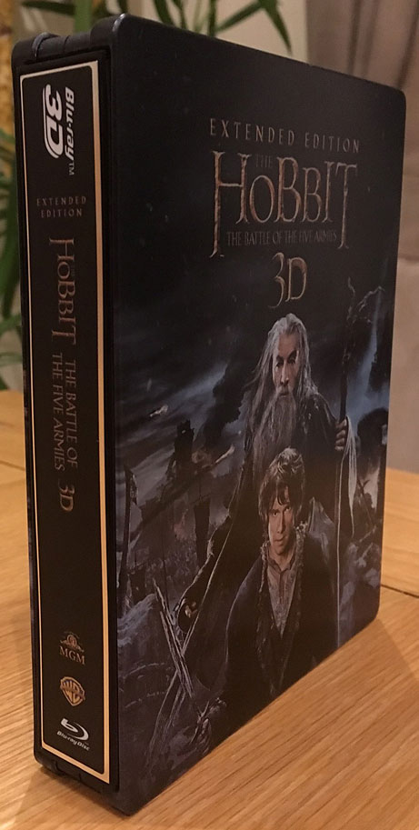 Le Hobbit  La Bataille des Cinq Armees steelbook uk