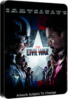 Captain America Civil War steelbook