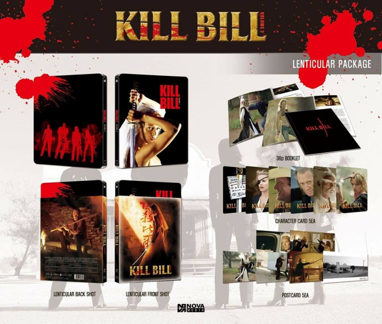 Kill Bill Vol.2 (Novamedia Exclusive #12) (WEA Blu-ray Steelbook