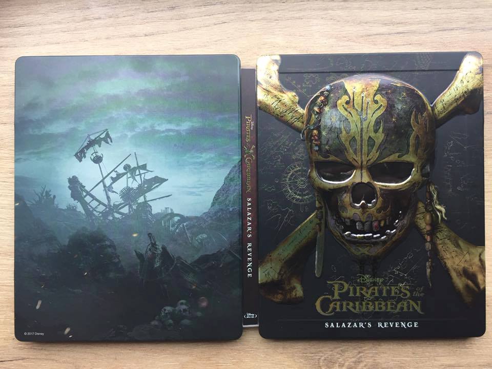 Pirates of the Caribbean Salazar Revenge steelbook 5