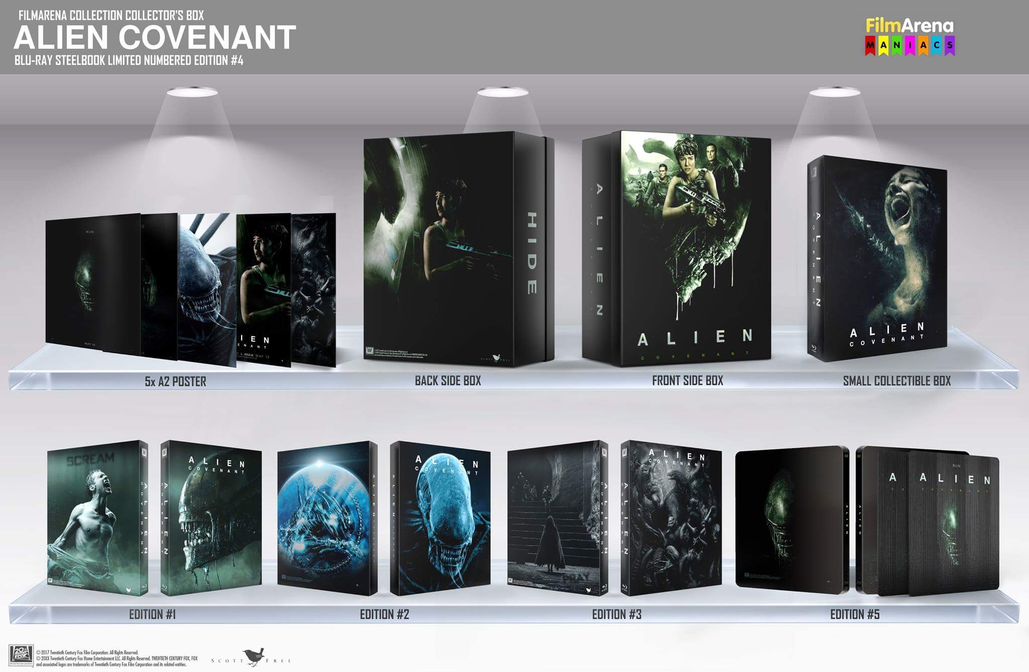 Alien Covenant steelbook filmarena 4
