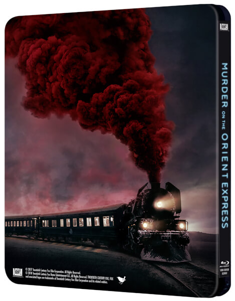 Murder on the Orient Express steelbook zavvi 2
