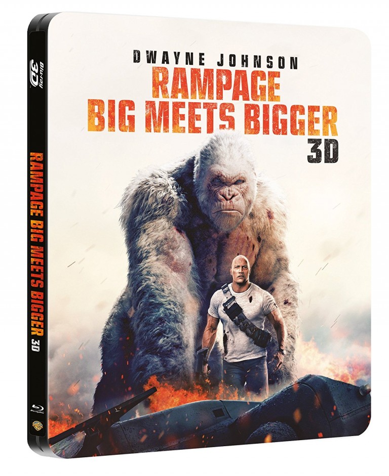 Rampage : Hors De Contrôle Distribution Rampage Hors de Contrôle en steelbooks [MAJ: 19,99 euros + Aperçu