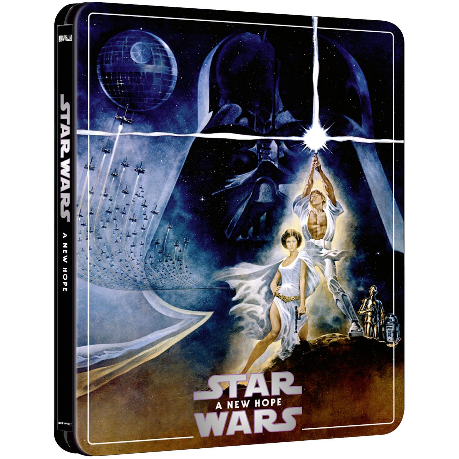 Star Wars Un Nouvel Espoir : un steelbook 4K zavvi [MAJ: Aperçu] «  Steelbookpro - L'actualité mondiale des boitiers steelbooks, pour blu-ray  et jeux vidéo.