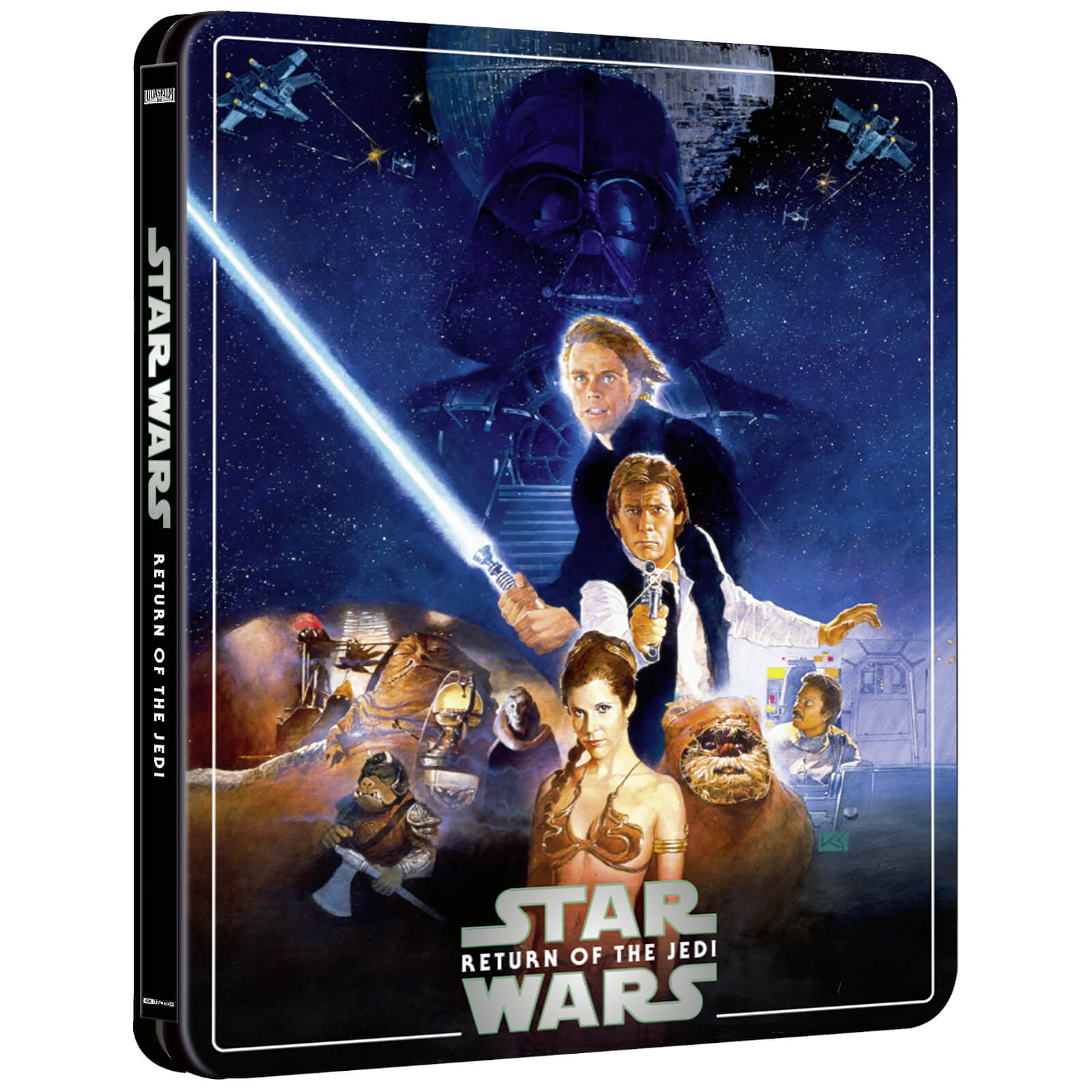 Star Wars: Episode VI - Return of the Jedi (4K+2D Blu-ray SteelBook) Zavvi Star-Wars-Return-of-the-jedi-steelbook-4K-zavvi-1