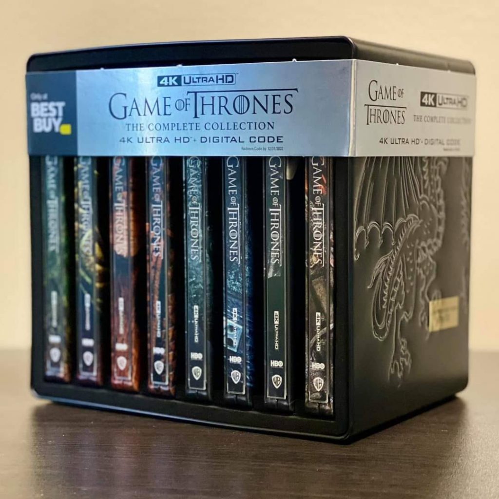 Game of Thrones l’intégrale en coffret steelbooks 4K [MAJ 30 euros offerts aujourd’hui (pour Game of Thrones l’intégrale en coffret steelbooks 4K [MAJ 30 euros offerts aujourd’hui (pour