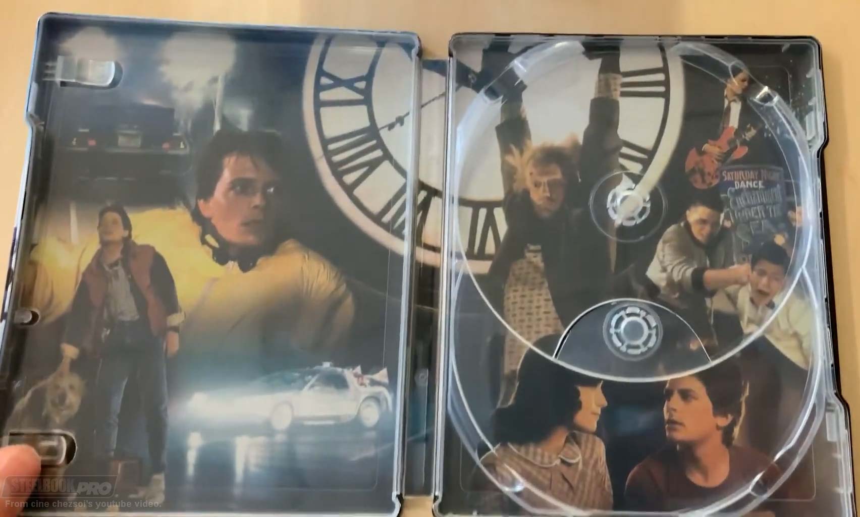 retour vers le futur : trilogie - 3 Steelbooks (Blu-ray + Blu-ray 4K) +  boîtier VHS avec goodies au meilleur prix