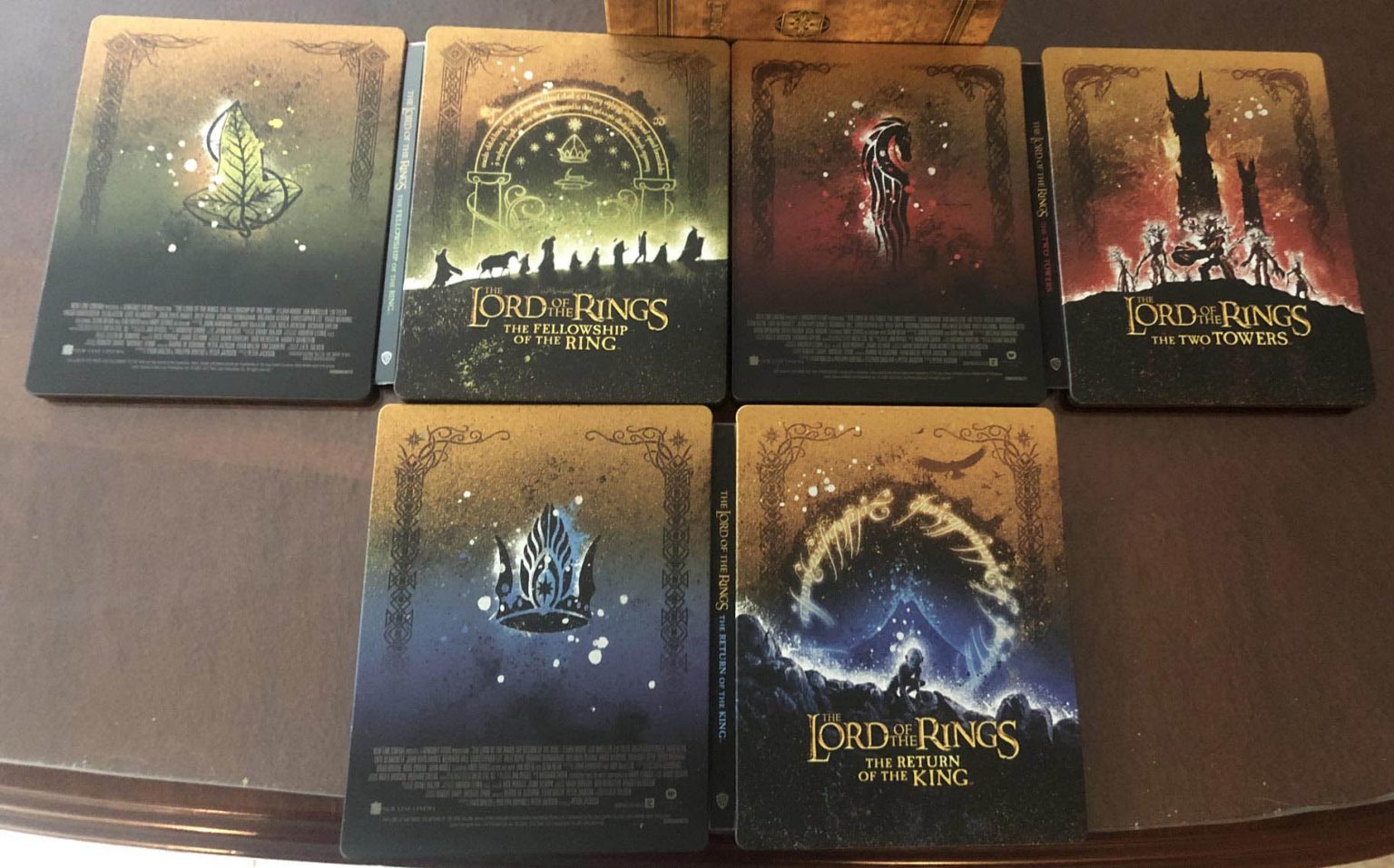 Le Seigneur des Anneaux un coffret steelbooks 4K [MAJ précos