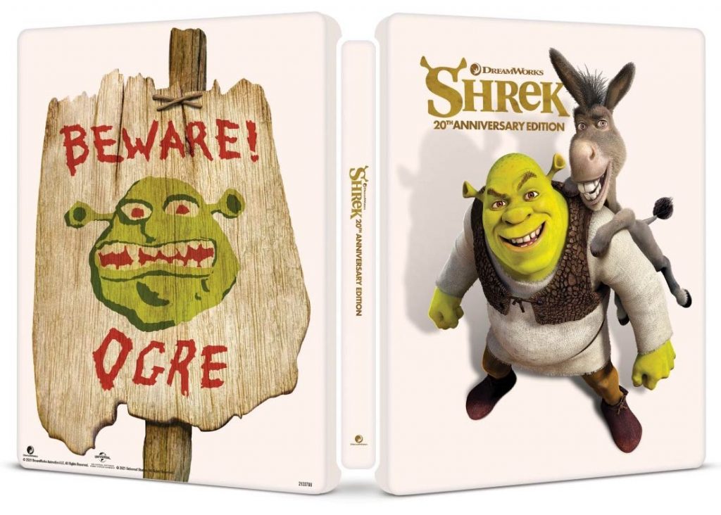 shrek steelbook 4k