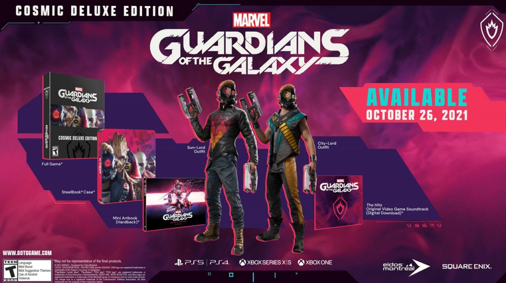 les gardiens de la galaxie jeu deux steelbooks maj  offert chez