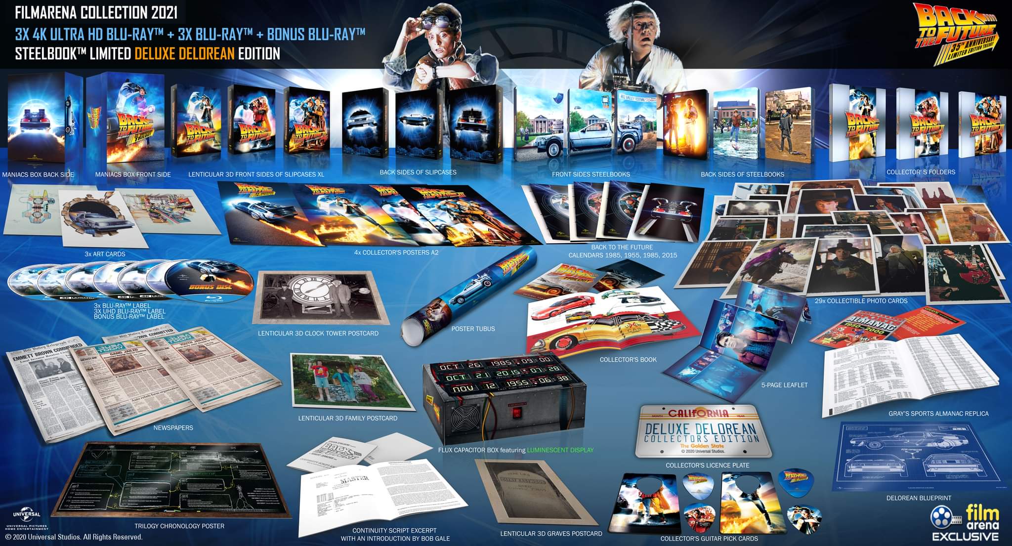 Bon Plan] Coffret Trilogy Retour vers le Futur - 3 Steelbook - Blu-Ray 4K -  60 € - Steelbook Jeux Vidéo