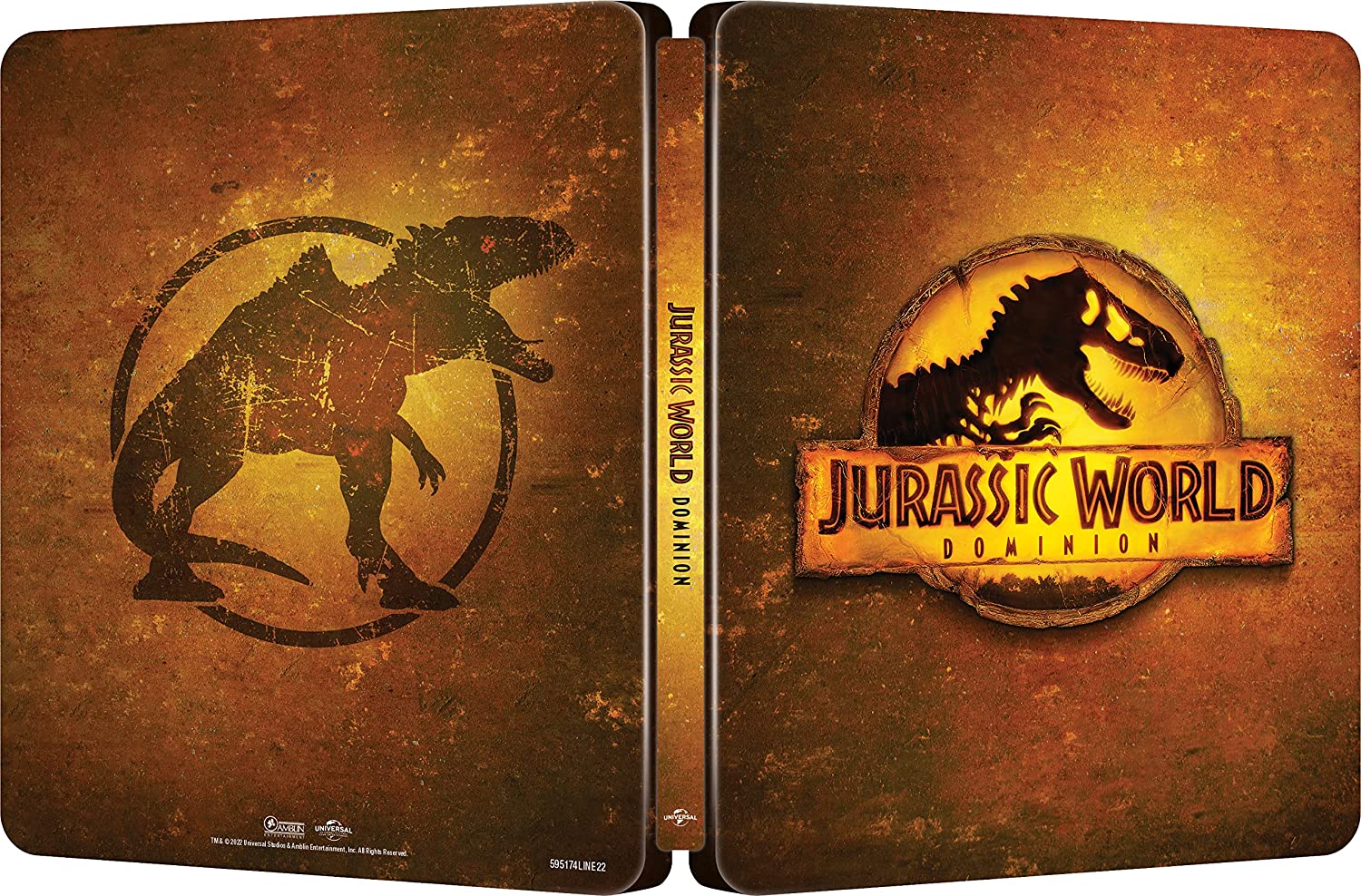 Jurassic World 4K Steelbook Coffret 1 6 Blu-Ray