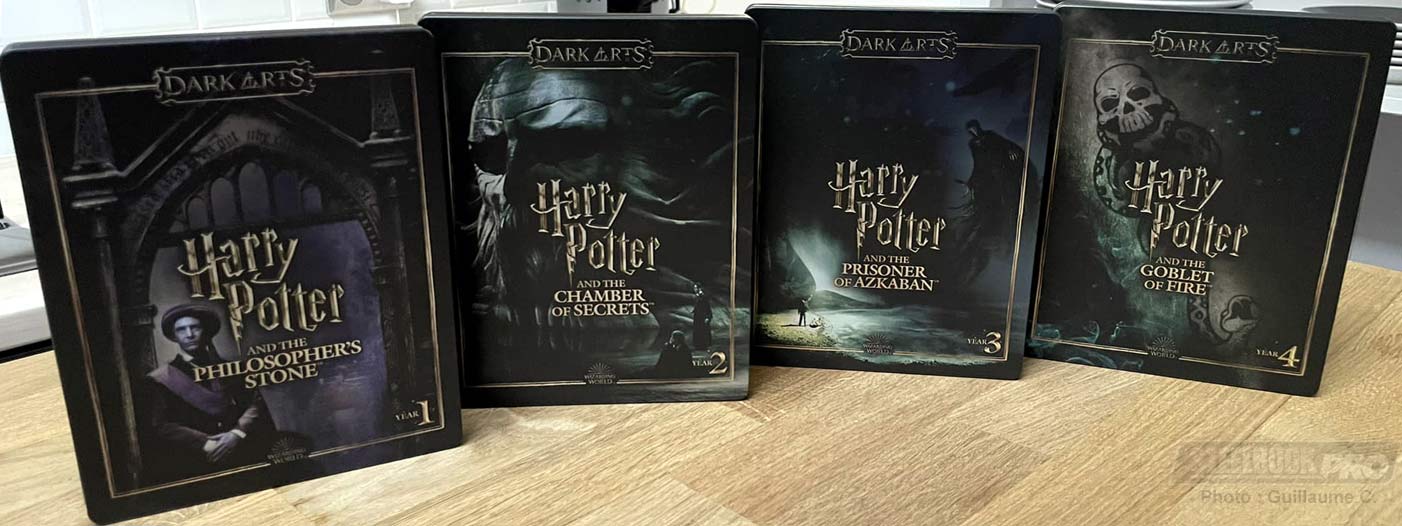 Harry Potter, la saga intégrale des 8 Films en Coffret 4K Blu-ray Collector  Dark Arts