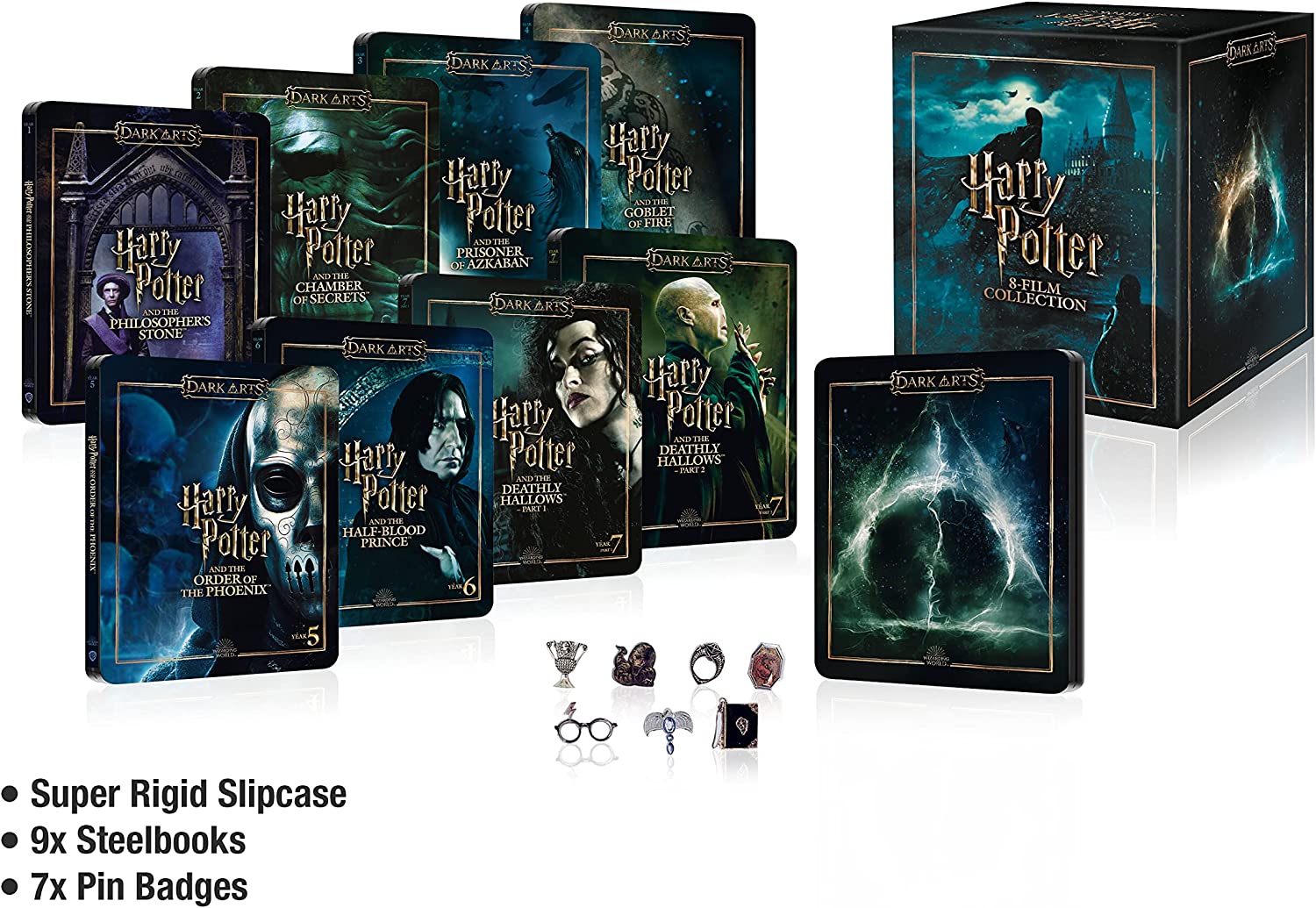 Les mini-grimoires Harry Potter - Tome 1 à 4 - Steelbook Jeux Vidéo