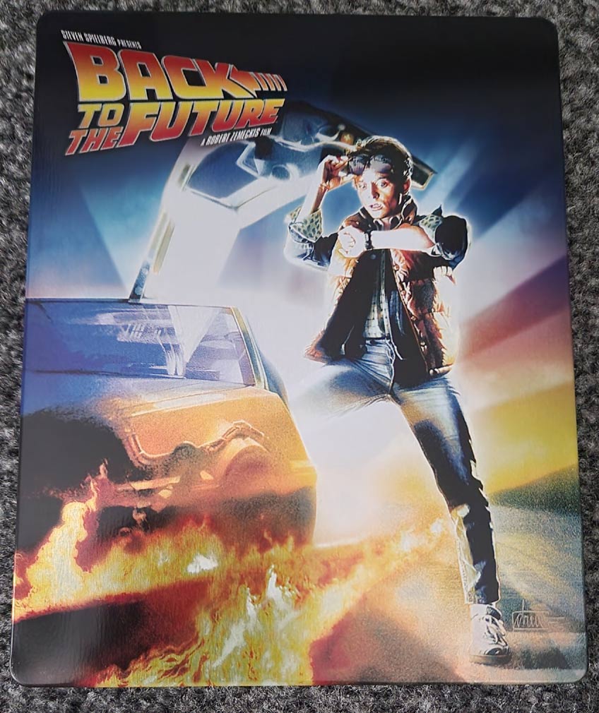 Retour vers le Futur 1 Steelbook en Blu-ray 4K UHD 1985