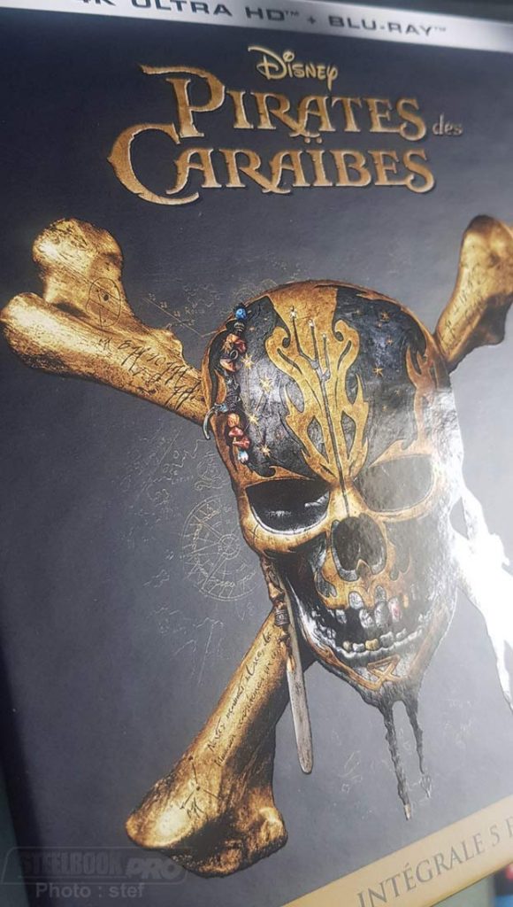 Pirates des Caraïbes un coffret 5 steelbooks 4K fnac [MAJ De retour] « Steelbookpro L
