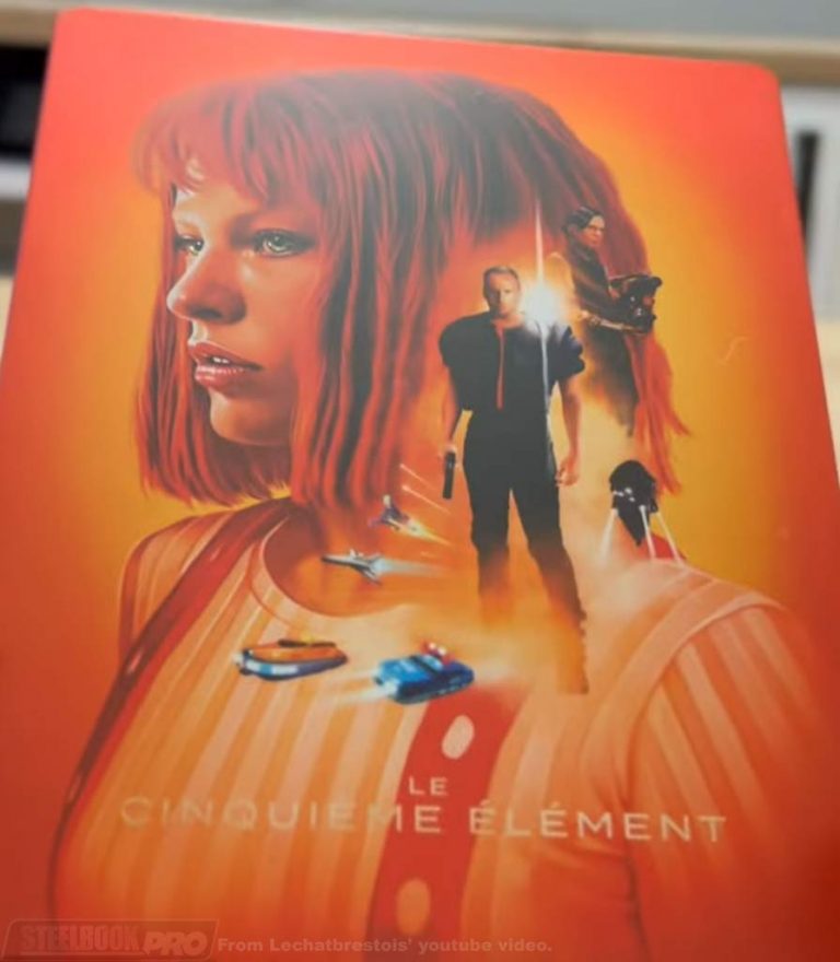 Le Cinquième élément un steelbook 4K collector fnac [MAJ lien amazon steelbook seul